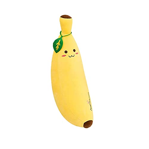 Peluche banane contre fatigue : oreiller de soutien bureau à domicile