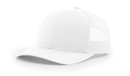 Image of Richardson 112 Trucker Hat - Premium Blank Baseball Cap, Adjustable Snapback Hat - Structured Six Panel Richardson Blank Hats