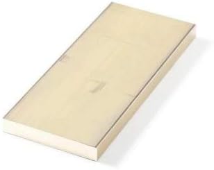 伸銅 快削 真中 平角棒 (押出) 厚さ 35mm &times; 巾 60mm 830 mm