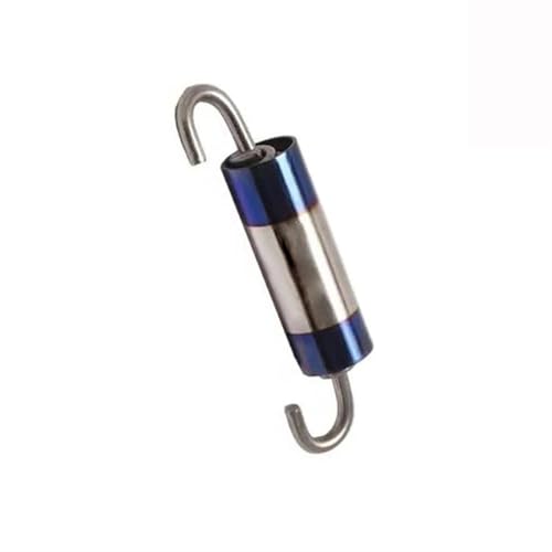 Ressort de tuyau d'échappement 62 mm en acier inoxydable universel pour scooter