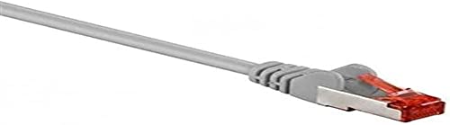 Intellinet 733281 Câble Réseau, RJ45 Connecteur Mâle, Cat 6 SFTP 100% Cuivre, Gris, 10 m