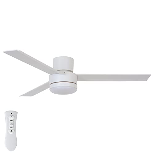 Ventilateur de plafond ultra plat Blanc Ø 132 cm Bayside Lagoon CTC