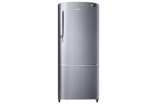 Image of Samsung 223 L, 3 Star, Digital Inverter, Direct-Cool Single Door Refrigerator (RR24H2723S8 /NL, Elegant Inox, Single Touch Defrost, 2026 Model)