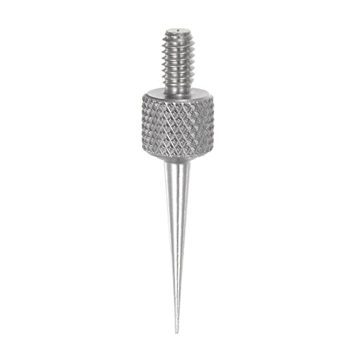 HARFINGTON Needle Point Contact Points R0.15 M2.5 Thread 13mm Length 303 Stainless Steel Pointed Head for Dial Digital Indicators Depth Gauge