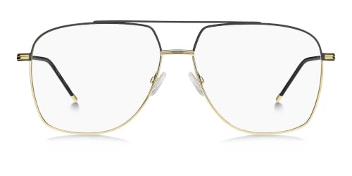 HUGO BOSS Okulary Vista BOSS 2022 Gold Black 57/14/134.8 damskie