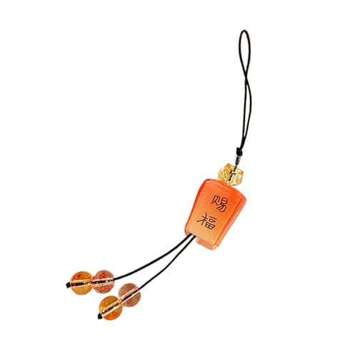 XUYUH Wishing Lamp Bead Pendant Phone Charm Hangings Rope Cute Phone Chain Strap Bag Decoration Lanyard Keychain Accessories