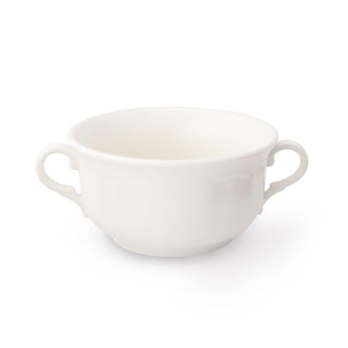 Çift Kulplu Çorba Kasesi Porselen Çorbalık Hazır Çorba Kasesi 11 cm