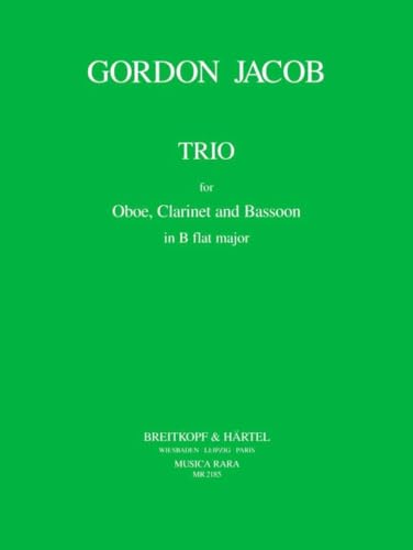 Trio für Oboe, Klarinette, Fagott (MR 2185)