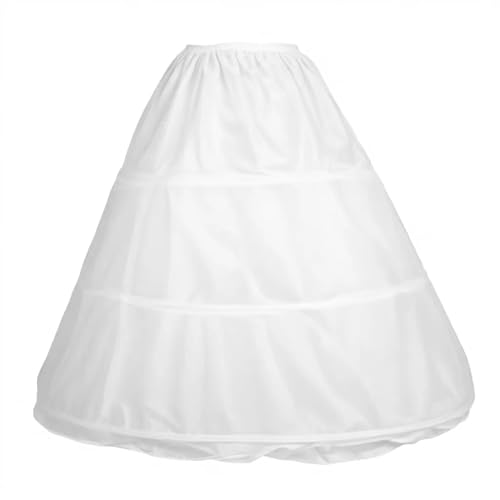 Wildarms Cancán para Niña con Aros Ajustables – Enagua Infantil con Volumen para Vestidos de Comunión, Boda, Fiesta y Disfraz