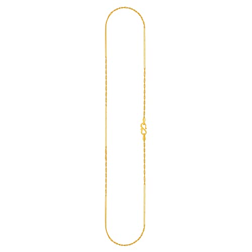Image of Malabar Gold & Diamonds BIS Hallmark (750) 18K Yellow Gold Chain for Women