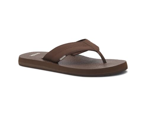 Image of Sanuk Beer Cozy IV Mens Flip Flops - Memory Foam Beach Sandals
