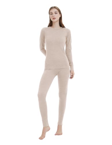 Image of Iguana Womens 100% Merino Wool Base Layer Set Active Thermals