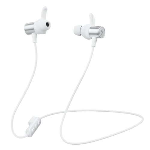 SOUNDPEATS(サウンドピーツ) Q40 HD Bluetooth6.0 イヤホン 【VGP2025 SUMMER 金賞】 Hi-Res認証 LDAC対応 ハイレゾ IP67防水 長時間再生20時間 ワイヤレス スポーツイヤホン AI通話 ブルートゥース 首掛け ネックバンド マグネット搭載 マルチポイント接続 専用アプリ TYPE-C充電 物理ボタン 急速充電 技適認証 (オフホワイト)