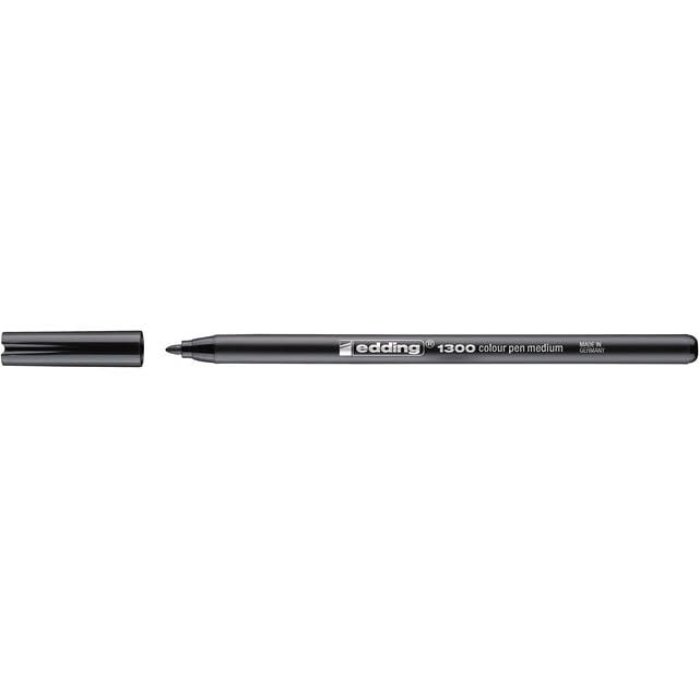 Fineliner edding 1300 zwart 2mm | 10 stuks