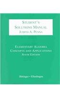 Elementary Algebra: Concepts & Applications 0201658712 Book Cover