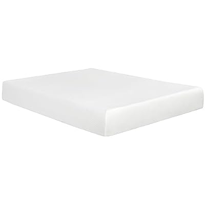 MASARA Gel Memory Foam Mattress, California King, Medium, White, 72 x 84 x 10 Inches, 77 Pounds, Gel Top
