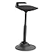 Produktbild aeris Muvman Stehhocker  ergonomische Stehhilfe  Stehsitz für gesundes und aktives Sitzen und Stehen  Stehstuhl höhenverstellbar mit 51 bis 84 cm Sitzhöhe