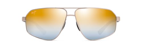 Lunettes Maui Jim Keawawa dorées pour sublimer vos sorties en terrasse