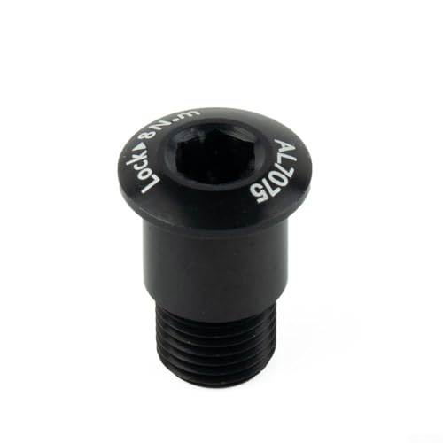 Zilimontt Boulon de fixation de dérailleur arrière en alliage d'aluminium pour cintre TX35 et TZ Gear Mech - Noir, 15 mm/20 mm, 5 g, Vis de rechange (longue)