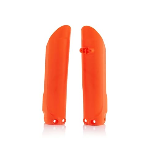 Protections de fourche TC 85 millésime 2018 orange habillage moto