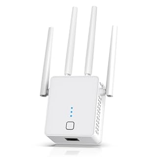 WiFi Extender, 2026 Fastest WiFi Booster 1200Mbps Dual Band (5GHz/2.4GHz) WiFi Extenders Signal Booster for Home, WiFi Repeater with Ethernet Port Covers up to 10000sq. ft and 55 Devices