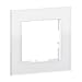 Produktbild LEGRAND, SEANO Natura 1-fach Rahmen aus Echtmaterial, nachhaltige Produktion und Verpackung, Designausführung: White Glass, 766101