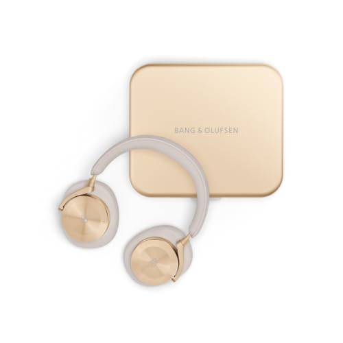 Bang & Olufsen Beoplay H95 3Rd Gen Bluetooth Wireless Over Ear Headphones with Mic Active Noise Cancellation, Transparency Mode, Voice Assistant Button (Gold Tone)