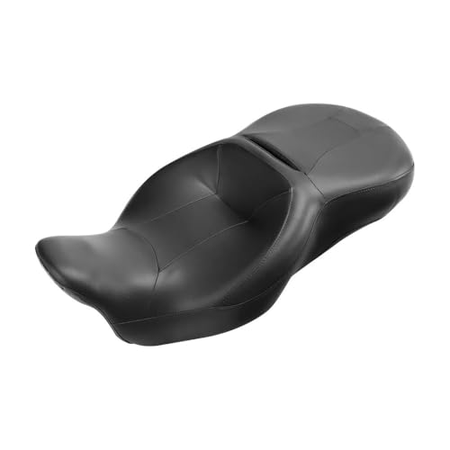 Selle Passager Arrière Moto avec Dossier Confortable pour les Longs Voyages en Road King