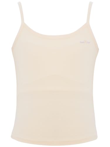 Kids Girls Seamless Tank Top Workout Sports Bra Spaghetti Strap Crop Tank Top Quick Dry Undershirts3