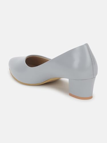 Image of Marc Loire Women's Block Heel Pump Shoes for Office, Party and Formal Occasions