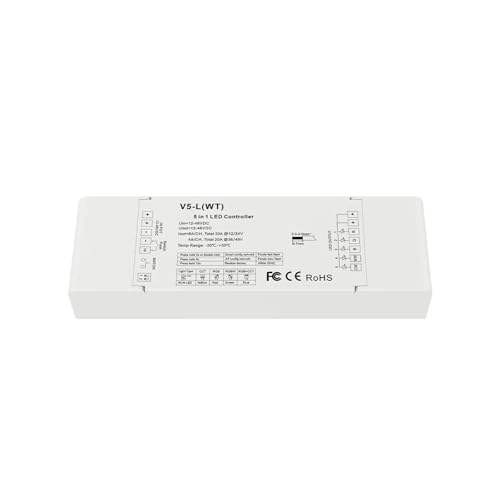 Controlador atenuador LED avanzado 12V-48V RGBW RGBCCT con set RT2 de alta precisión 2