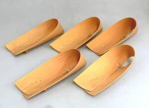 此君亭工房 竹製品　和風菓子皿　おしぼり置き　4枚 此君亭工房 竹製品 和風菓子皿 おしぼり置き 4枚 此君亭工房 竹製品