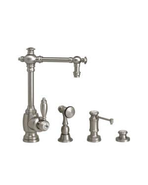 Waterstone 4700-3-MW Towson Prep Faucet 3pc Suite Matte White