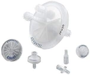 Advantec 13CP045AS Syringe Filters, 0.45 um CA, 13 mm, Sterile; 100/Pk