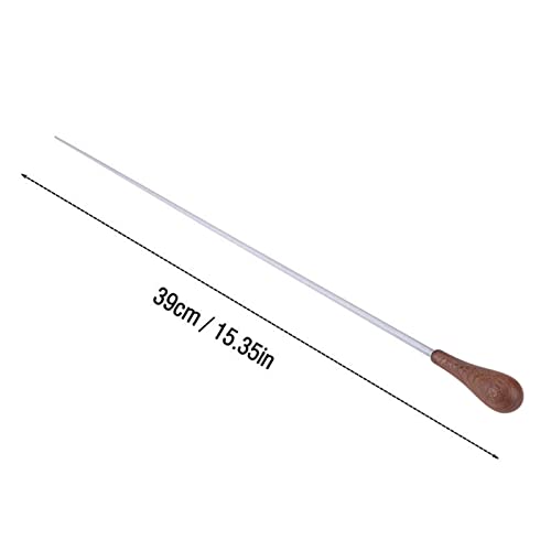 Symphony Leader Baton, Holzgriff, Musikleiter, Taktstock, Musikinstrument, Teil für Symphonieführer, Chorleiter, Zubehör 39 cm