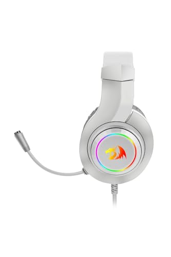 HYLAS Auricular Gaming RGB 3.5mmo Blanco - Cuffia gaming - Immagine 1