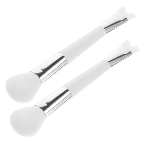 FRCOLOR Nose Contouring Makeup Brush Set 2pcs Blush Brush Makeup Tool for Nose Shadow Highlighting