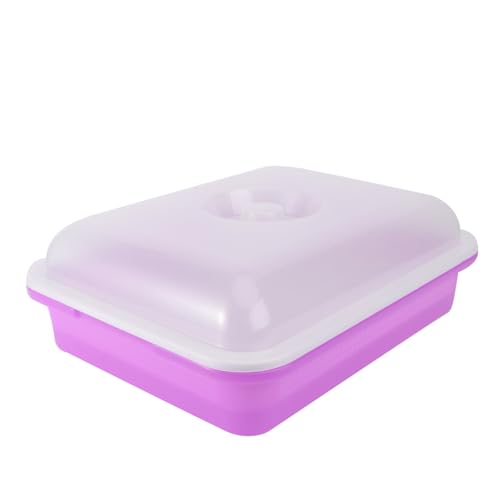 DIKACA Bandeja Aislante para plántulas Inicio bandejas de plantación para Tapa germinador bandejas semilleros bandejas Decorativas Maceta Bandeja de Cultivo hidropónico Bandeja sin Suelo