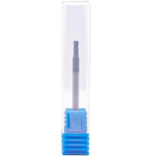 Image of 5Pcs 3 /32 inch 4 Flute Solid Carbide Square End Mill, Double End, AlTiN Coated | 35 Degree Helix, 3 /32 inch Cutting diameter, 1 /8 inch Shank diameter, 3 /16 inch Length of Cut, 2 inch Overall Length