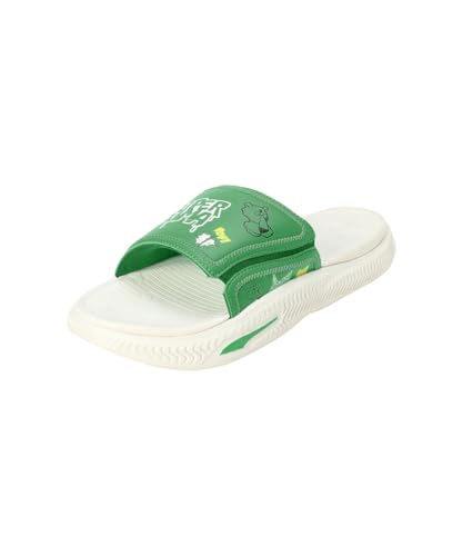 Image of Puma, Men, SoftrideProSlide SuperPumaV1, Grassy Green-Warm White, Slide