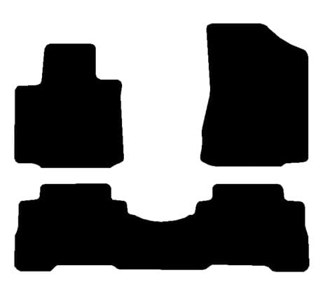 2014-2015 Kia Sorento Custom Carpeted Floor Mats (Black)