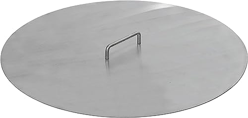 85 cm Deckel für Feuerschalen Feuertonnen Schwenkgrills aus 2,0 mm Stahl mit Griff - Feuerdeckel 85 cm Deckel für Feuerschalen Feuertonnen Schwenkgrills aus 2,0 mm Stahl mit Griff - Feuerdeckel