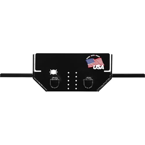 Buyers Products 1809038A Hitch Plate for Pintle Mount, Chevy/GMC 4500/5500, 1/2" X 17.125", Side Channel Position, 20,000 MGTW, Pintle Hook Hitch Plate, Chevy Truck Towing Accessories