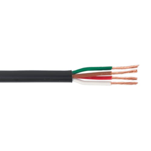 Câble 4 x 0,75 mm² Sealey Ac24204cth mince résistant aux vibrations pour câblage auto exigeant