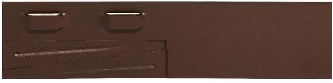 COL-MET 8 ft. Brown Steel Landscape Edging