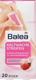 Balea Kaltwachsstreifen Körper, 1 x 20 St