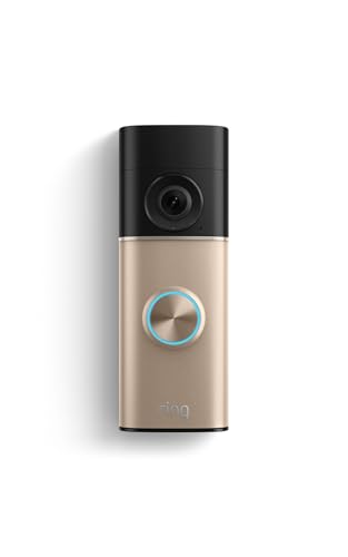 Image of Ring Interchangeable Faceplate - Compatible with Battery Doorbell Plus (2nd Gen) and Battery Doorbell Pro (2nd Gen), Polished Sandstone