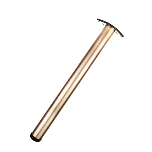 1 Piezas Altura de Acero Inoxidable de Cocina Patas Ajustables Patas de Muebles del gabinete de EscritorioSoporte para encimeras de Cocina (130cm/51.18inGold)