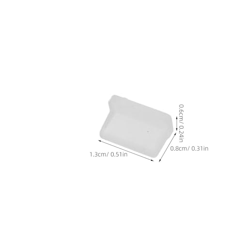 Tapón antipolvo protector de silicona para el conector USB en interior de coche 2
