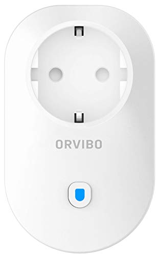 Original! Enchufe WiFi B25EU de Orvibo programable Compatible con movil Google Home/Alexa/Siri. Autónomo sin Necesidad de Controlador